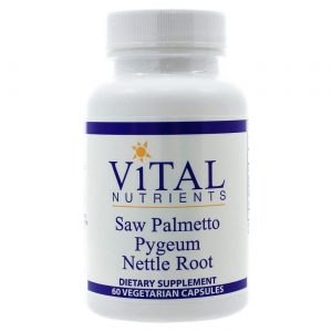 Comprar Vital Nutrients, Raiz da Urtiga com Saw Palmetto e Pygeum - 60 Cápsulas Vegetarianas