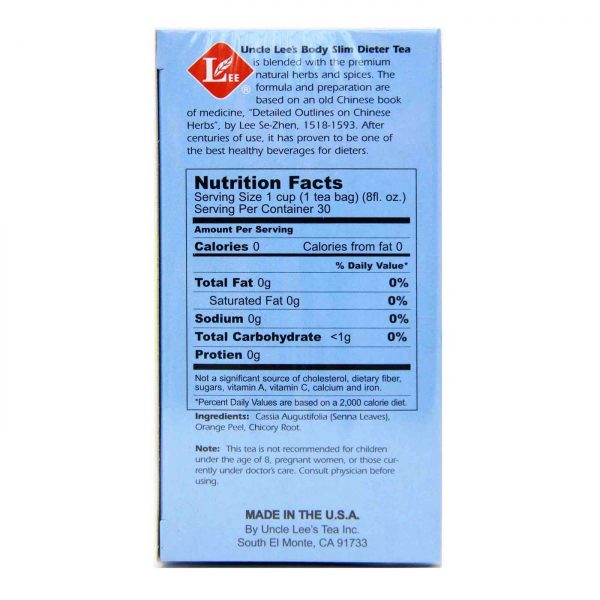 Comprar Uncle Lee's Tea, Chá Dietético para Emagrecimento Corporal, Original 30 Saquinhos de Chá - Imagem 4