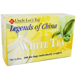 Comprar Uncle Lee's Tea, Chá Branco das Lendas da China - 100 Saquinhos de Chá