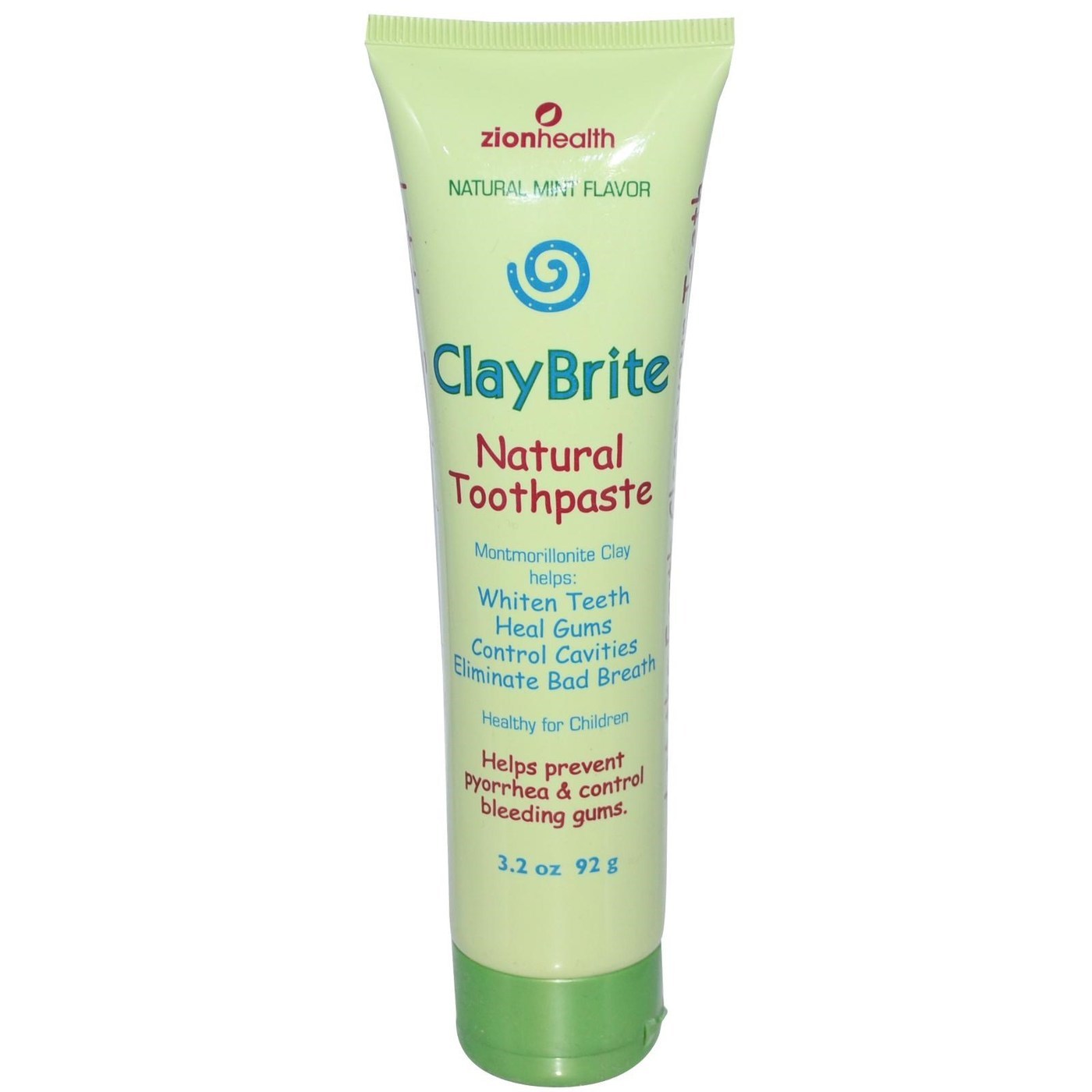 Comprar Zion Health Tpste Claybrite Natural 3,2 onças