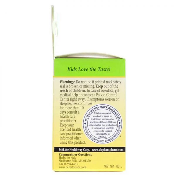 Comprar Herbs for Kids P's Q's Strawberry - 125 Chewable Tablets - Imagem 4