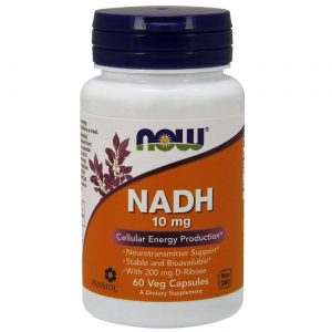 Comprar Now Foods, NADH 10 mg - 60 Cápsulas Vegetarianas
