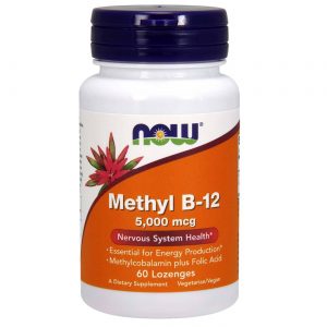 Comprar Now Foods, METIL B-12 5000 mcg - 60 Pastilhas