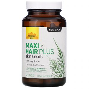 Comprar Country Life, Maxi-Hair Plus, 120 Vegetarian Capsules