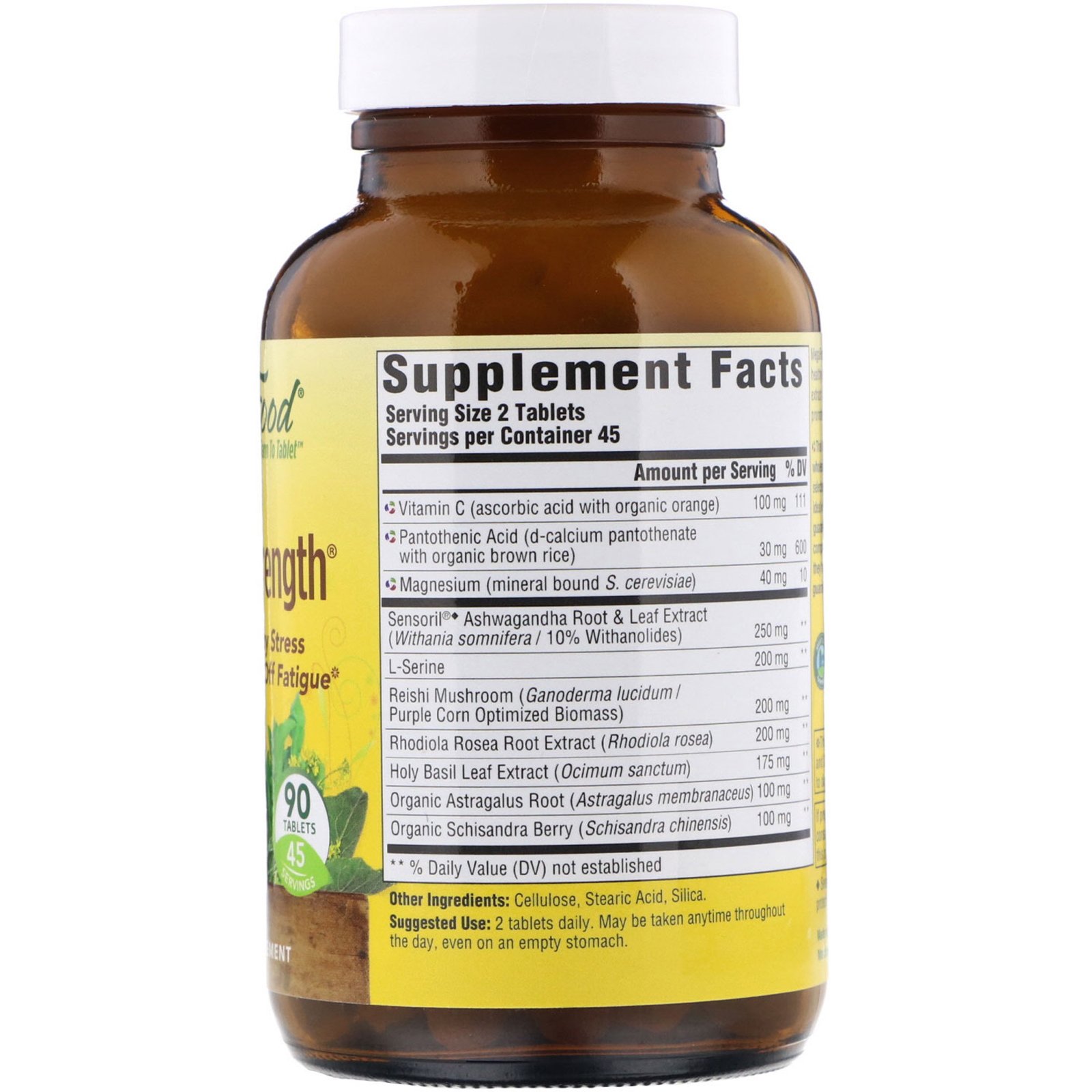 Comprar MegaFood, Força Adrenal, 90 Comprimidos - Imagem 2
