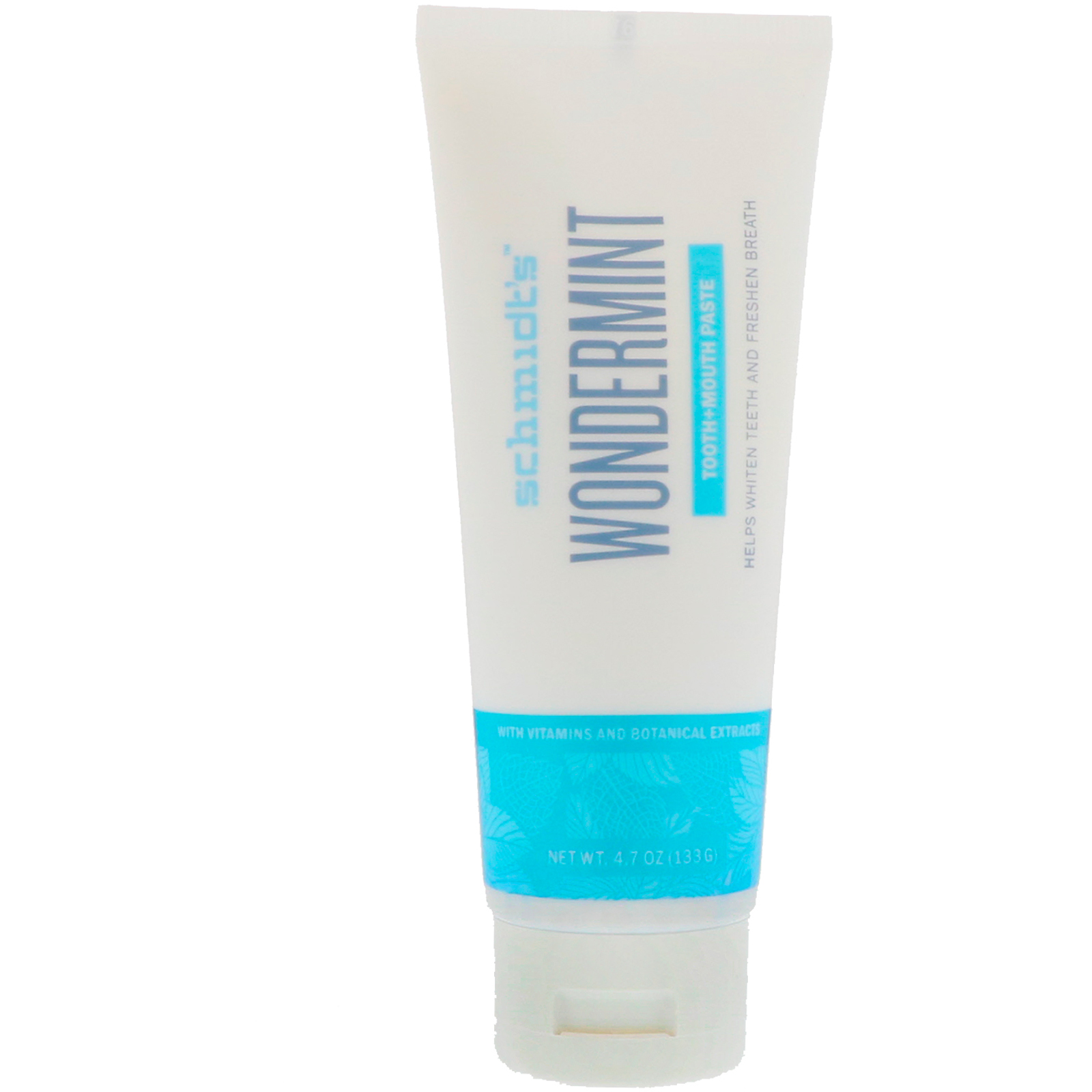 Comprar Schmidt's Naturals, Tooth + Mouth Paste, Wondermint , 4.7 oz (133 g) - Imagem 3