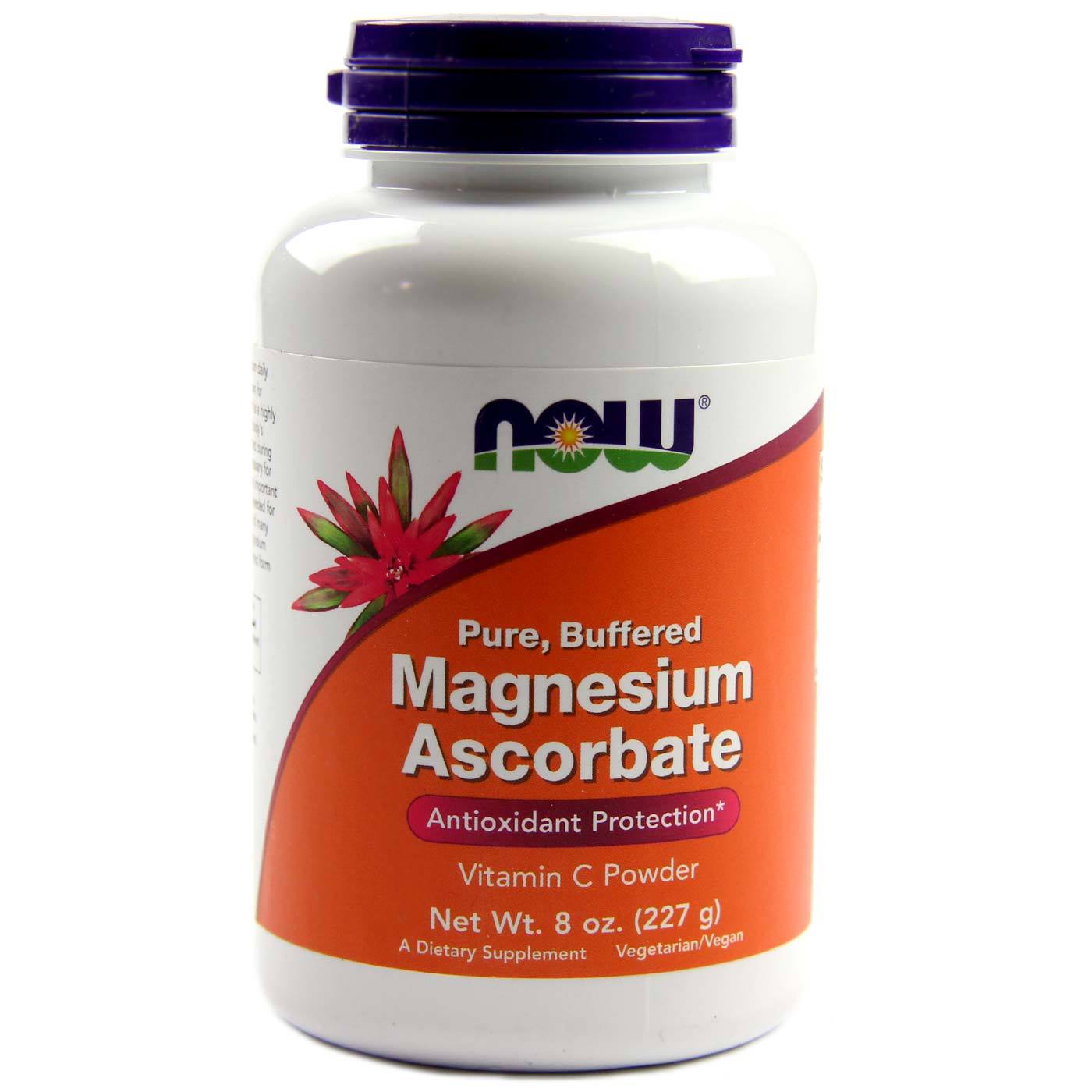 Comprar Now Foods, Ascorbato de Magnésio - 227g