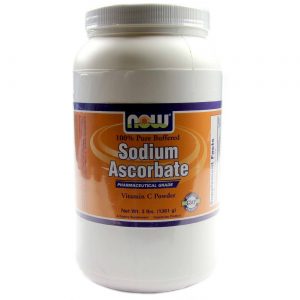 Comprar Now Foods, Ascorbato de Sódio em Pó 100% Puro - 1361 g