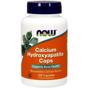 Comprar Now Foods, Hidroxiapatite de Cálcio - 120 Cápsulas