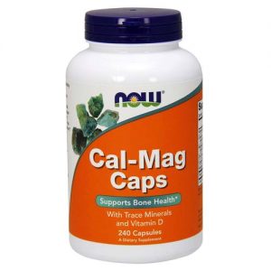 Comprar Now Foods, Cal-Mag Com Minerais e Vitamina D - 240 Cápsulas
