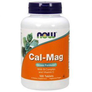 Comprar Now Foods, Cal-Mag Stress Formula - Complexo B e Vitamina C - 100 Comprimidos