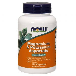 Comprar Now Foods, Aspartato de magnésio e potássio - 120 Cápsulas