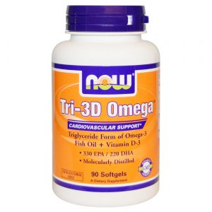 Comprar Now Foods Tri-3D Omega 90 Géis