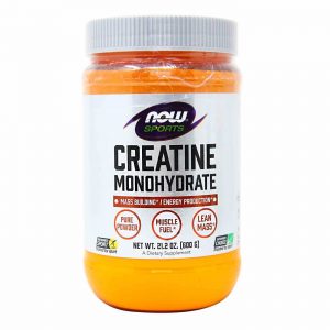 Comprar Now Foods, Creatina Monoidratada em Pó 100% Pura - 600 g