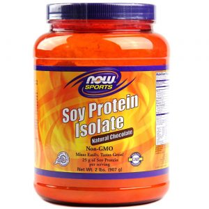 Comprar Now Foods, Proteína de Soja Isolate - Chocolate - 2 lbs (907 g)