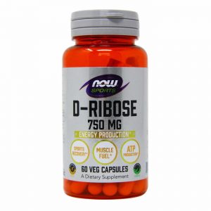 Comprar Now Foods, D-Ribosa 750 mg - 60 Cápsulas Vegetarianas
