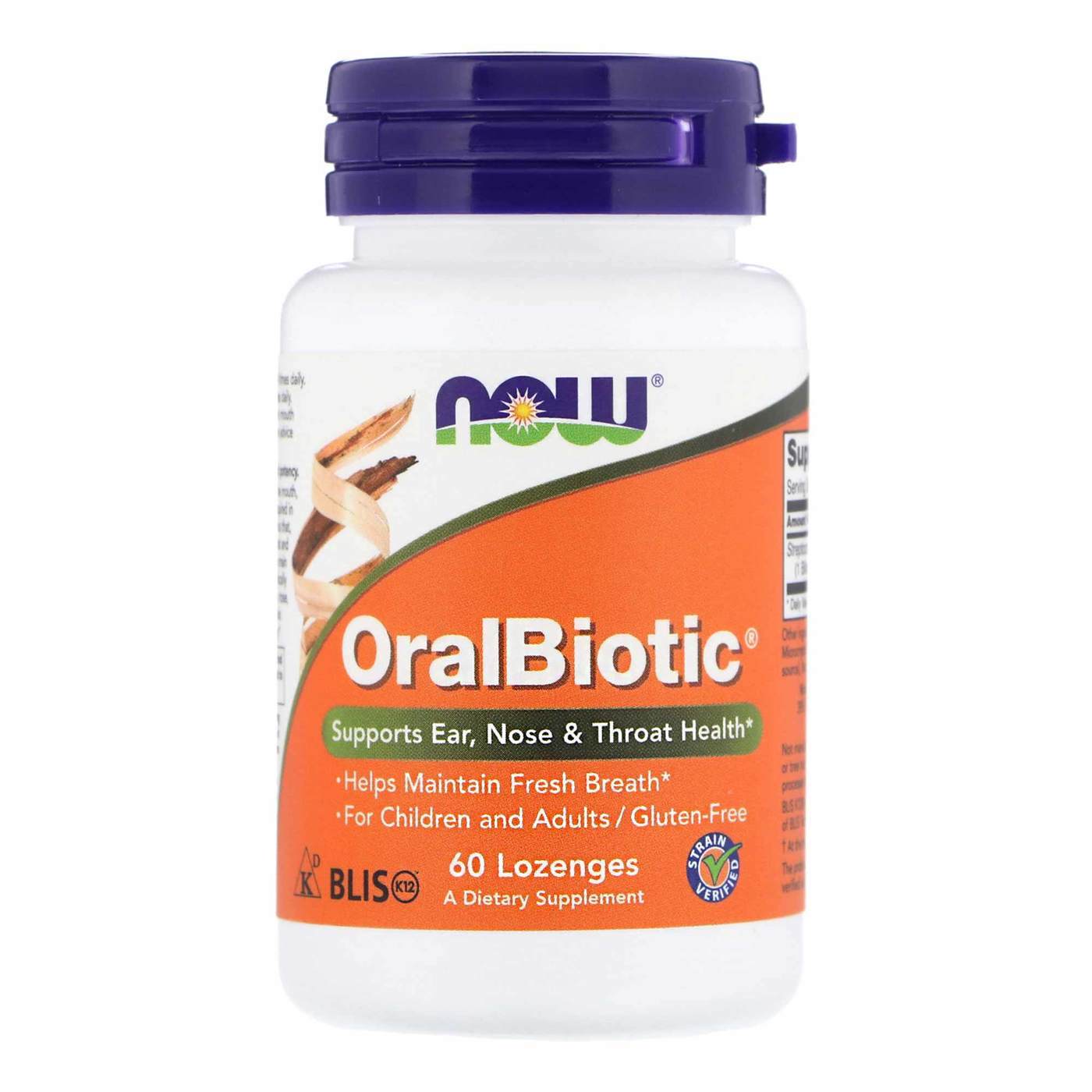Comprar Now Foods, OralBiotic - 60 Pastilhas