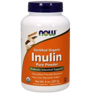 Comprar Now Foods Pó de Inulina Orgânica - 8 oz