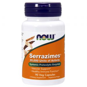 Comprar Now Foods, Serrazimes® Enzimas - 90 Cápsulas Vegetarianas
