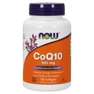 Comprar CoQ10 100 mg Now Foods 150 Cápsulas em Gel