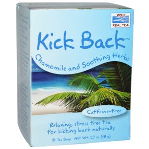 Comprar Now Foods, Chá Kick Back™ para Relaxamento - 24 sacos de chá