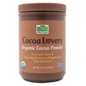 Comprar Now Foods, Cacau em Pó Orgânico - 340 g (12 oz)