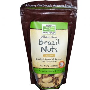 Comprar Now Foods, Castanha do Pará Sem Sal - 340 g