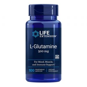 Comprar Life Extension, L-Glutamina - 100 Cápsulas