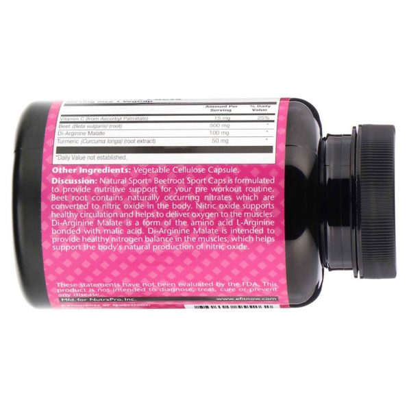 Comprar Natural Sport, Beterraba em Cápsulas Sport - 90 Cápsulas Vegetarianas - Imagem 4