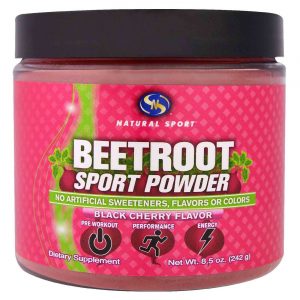 Comprar Natural Sport, Raiz de Beterraba em Pó Cereja Preta - 8,5 oz (242 g)
