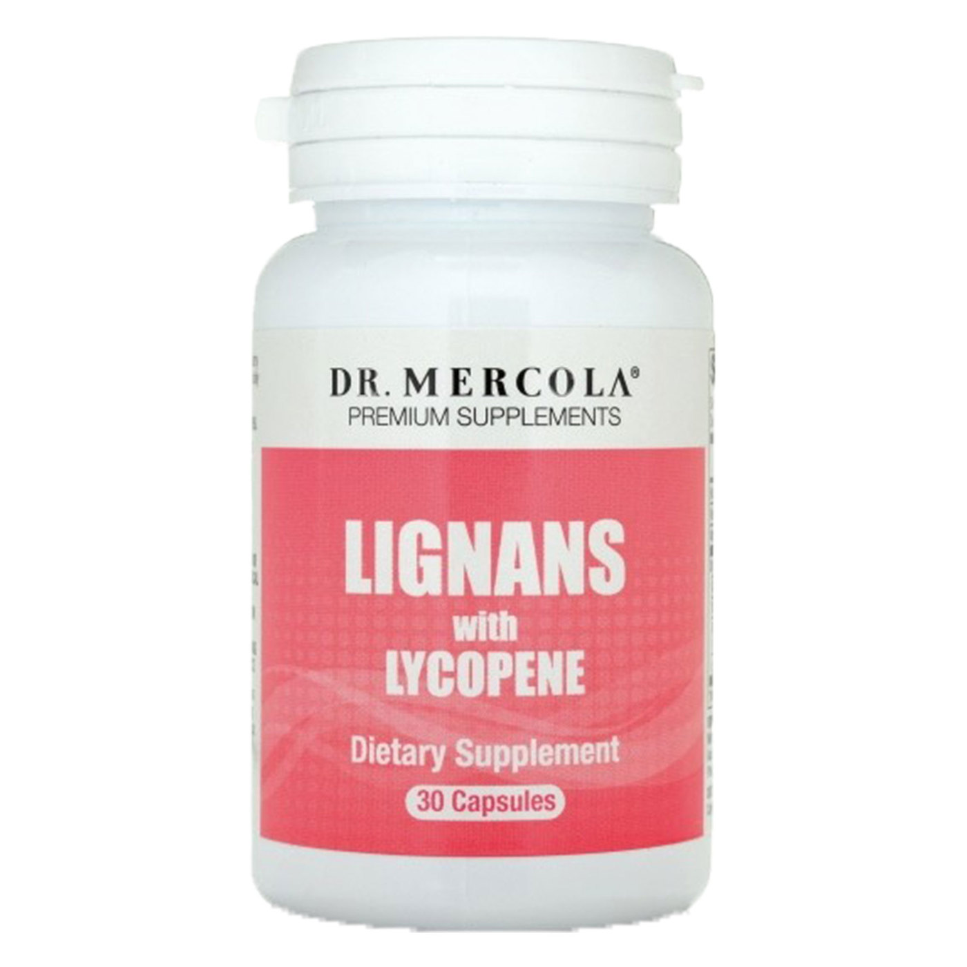 Comprar Dr. Mercola Lignans with Lycopene - 30 Capsules