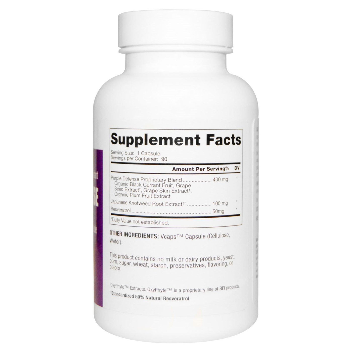 Comprar Dr. Mercola Purple Defense with Resveratrol 90 Capsules - Imagem 2