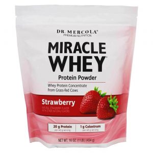 Comprar Dr. Mercola Miracle Whey Strawberry - 16 oz. (454g)