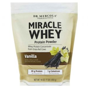 Comprar Dr. Mercola Miracle Whey Vanilla - 16 oz. (454g)