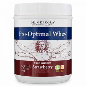 Comprar Dr. Mercola Pro-Optimal Whey™ Protein Mix Strawberry 540 g