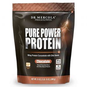 Comprar Dr Mercola Pure Power Proteina - Chocolate 880 g