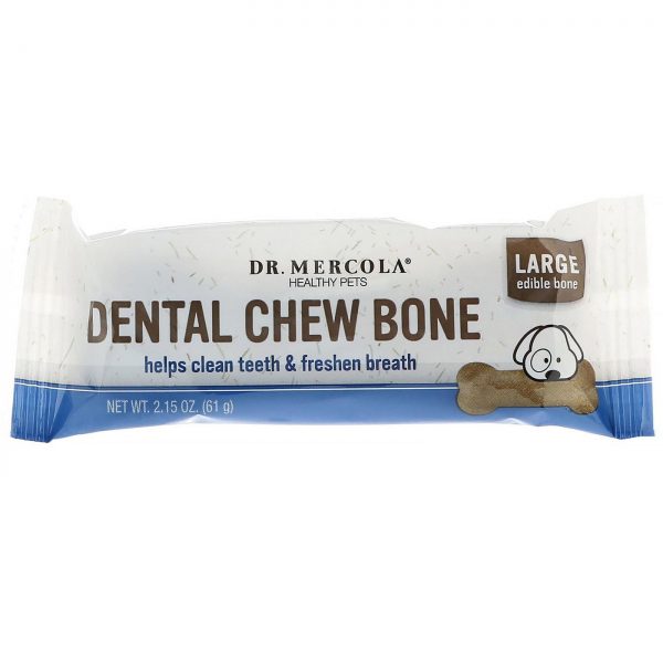 Comprar Dr Mercola, Ossos para Mastigação Dentária (Cão Grande) - 1 Caixa com 12 Unidades - Imagem 4
