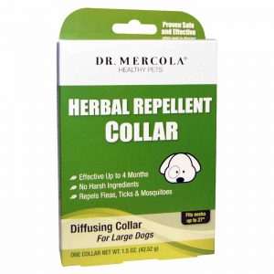 Comprar Dr Mercola, Colar de Ervas Repelentes para Cães Grandes - 1 Colar