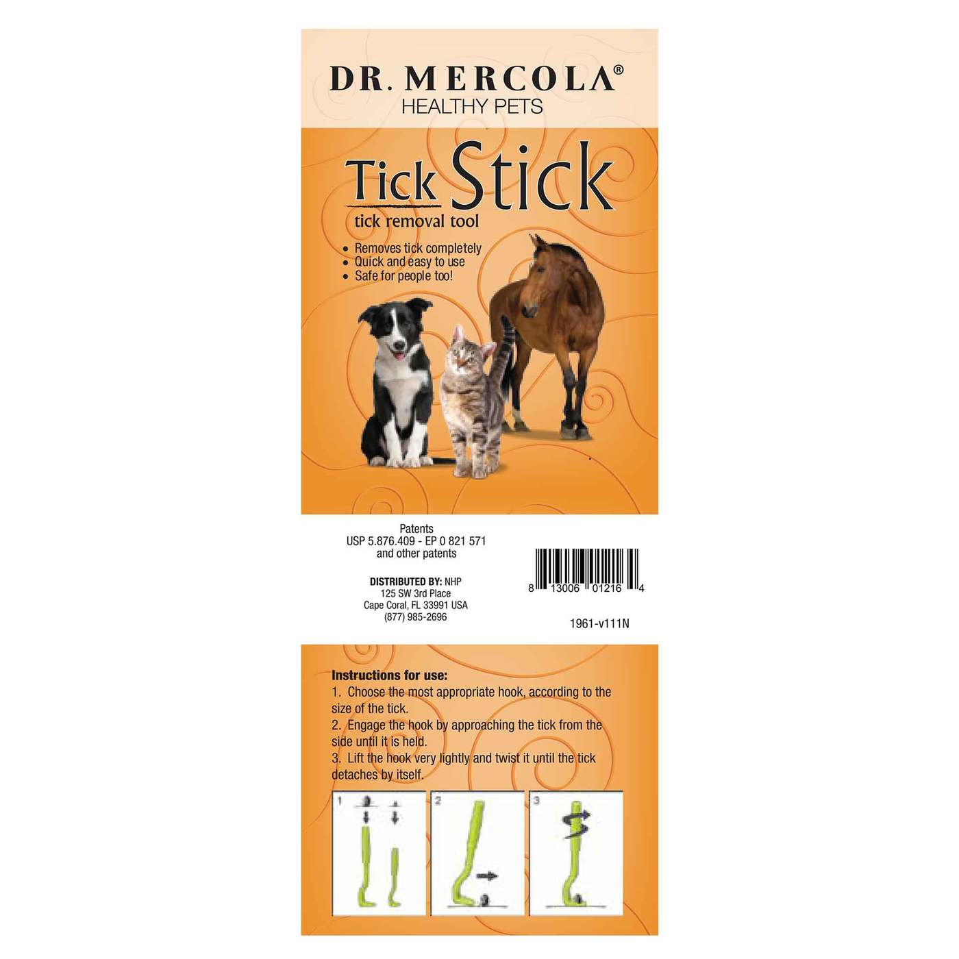 Comprar Dr. Mercola, Tick Stick: Aparelho para Remover Carrapatos do Pet - 1 Unidade - Imagem 2