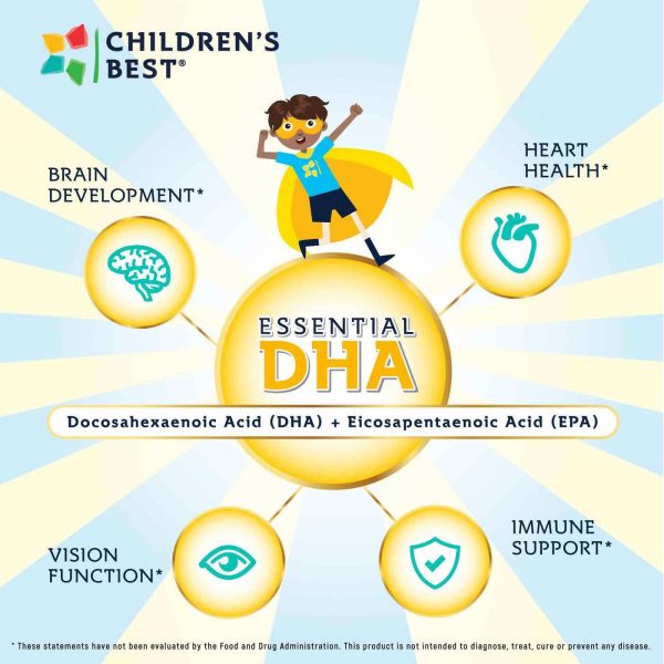 Comprar Children's Best, Essential DHA para Crianças - 60 Cápsulas em Gel Mastigáveis - Imagem 5