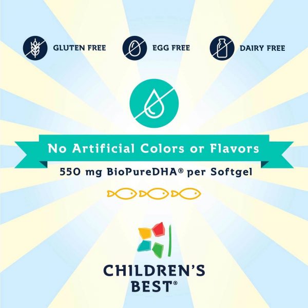Comprar Children's Best, Essential DHA para Crianças - 60 Cápsulas em Gel Mastigáveis - Imagem 7
