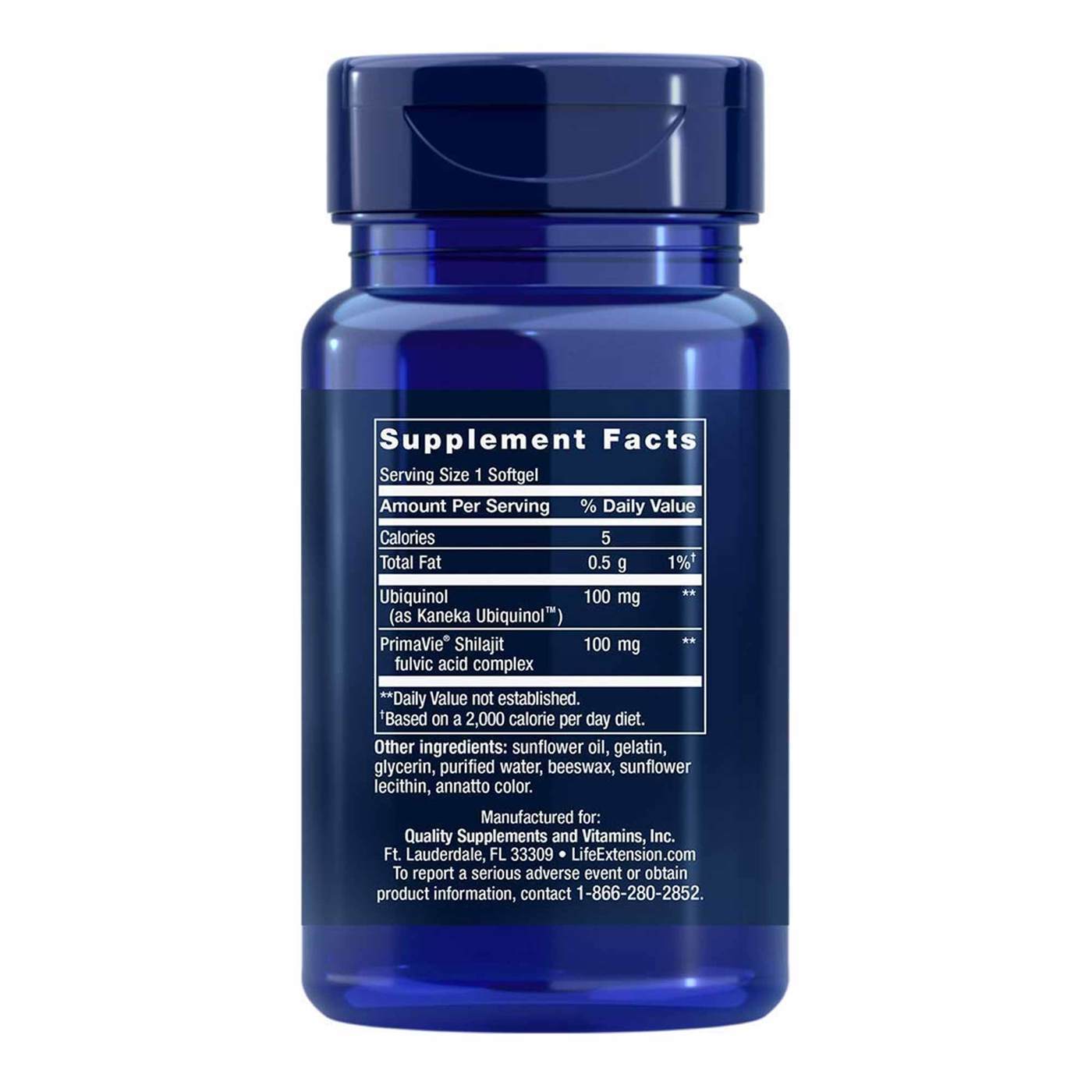 Comprar Life Extension, Super Ubiquinol CoQ10 com Suporte mitocondrial reforçado 100 mg - 60 Cápsulas - Imagem 3