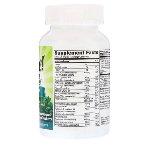 Comprar Nature's Way, Alive!® Multivitaminas Vegetarianas para Homens - Mistura de Frutas - 60 Tabletes - Imagem 4