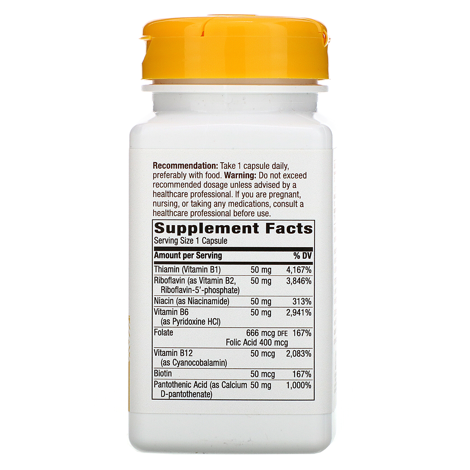 Comprar Nature's Way, B-50 Complex, 100 Capsules - Imagem 2