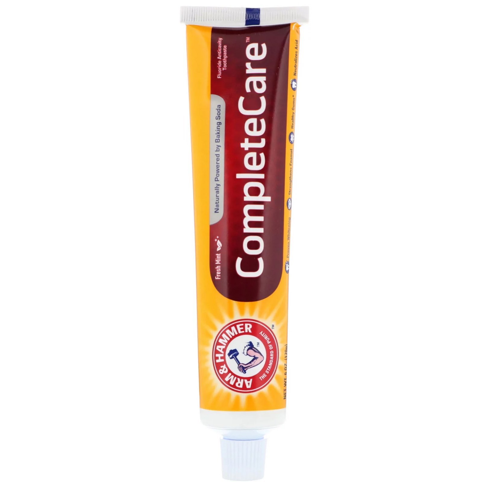 Comprar Arm & Hammer, Complete Care, Baking Soda & Peroxide Toothpaste, Plus Whitening with Stain Defense, 6.0 oz (170 g)