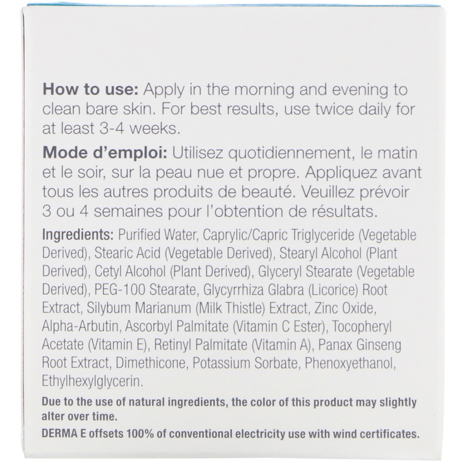 Comprar Derma E, Clareador da Pele, 56 g (2 oz) - Imagem 2