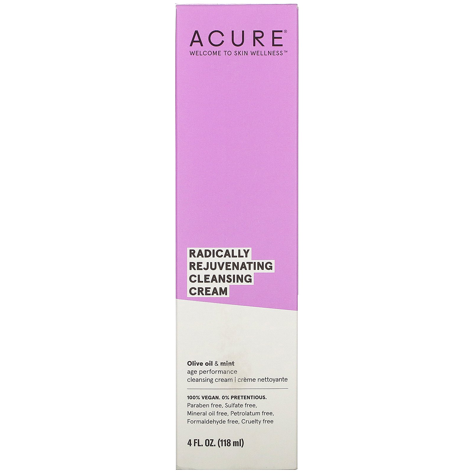 Comprar Acure, Radically Rejuvenating Cleansing Cream, 4 fl oz (118 ml) - Imagem 2
