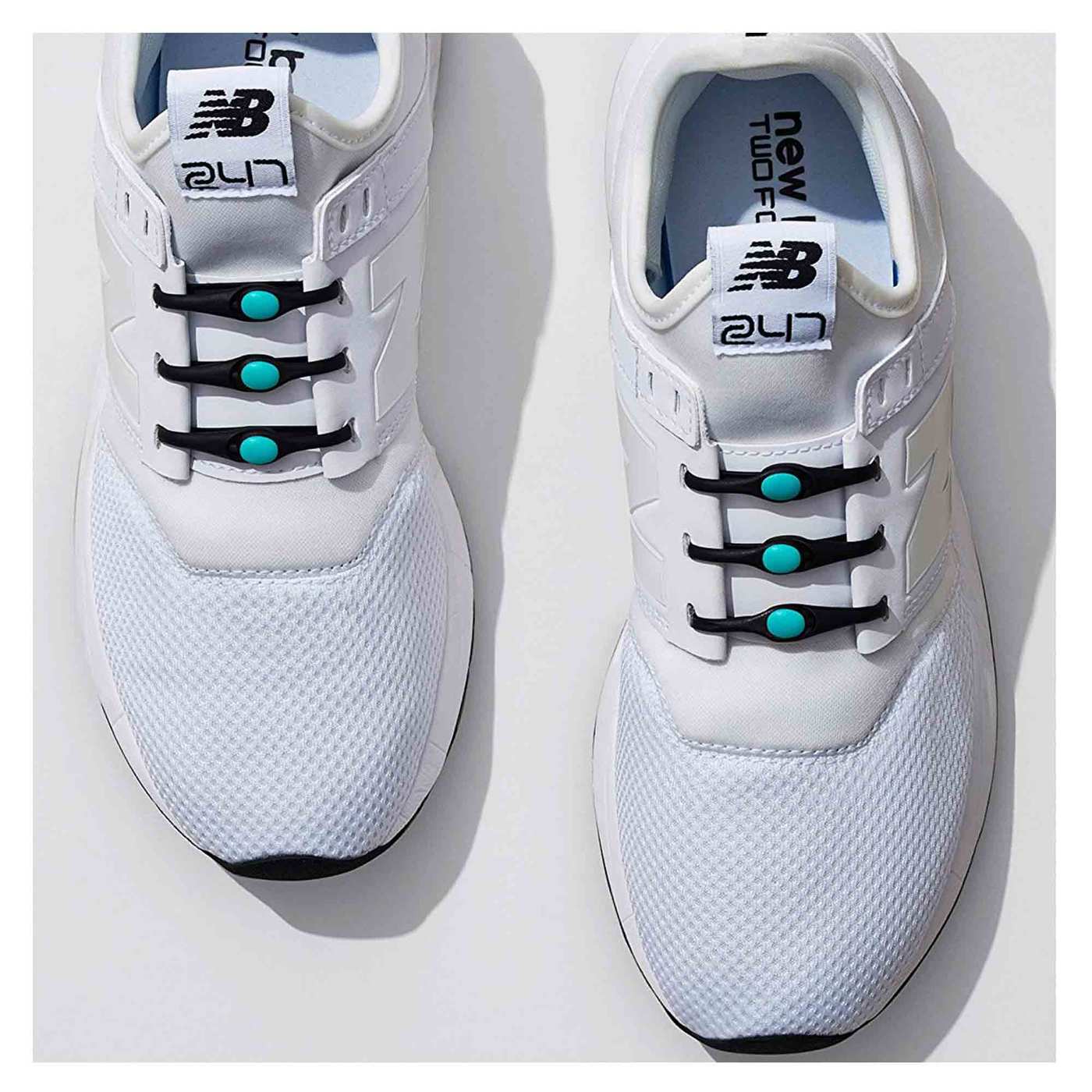 Comprar Hickies No Tie Shoelaces - Black Mint - 14 Units - Imagem 2