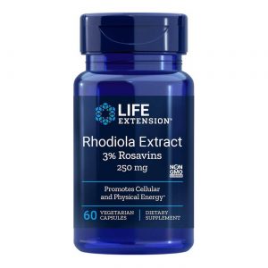 Comprar Life Extension, Extrato de Rhodiola - 60 Cápsulas Vegetarianas