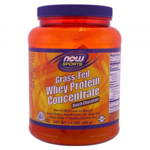 Comprar Now Foods Grass-Fed Whey Protein Concentrate - Dutch Chocolate - 1.2 lbs. (544 g)